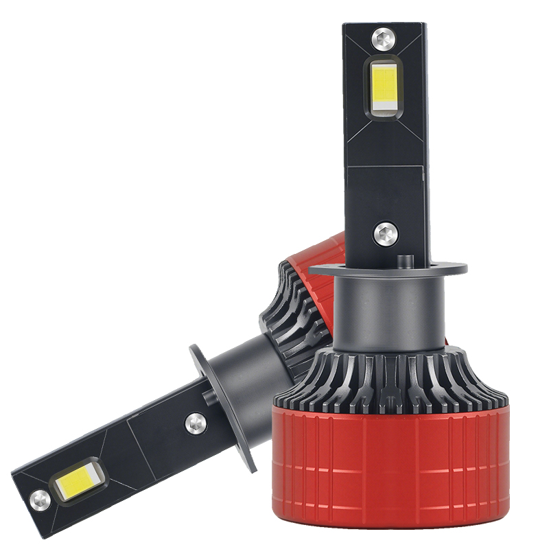 Tabung Tembaga Daul Bohlam Lampu Depan LED H1 Super Terang 140W Harga Pabrik