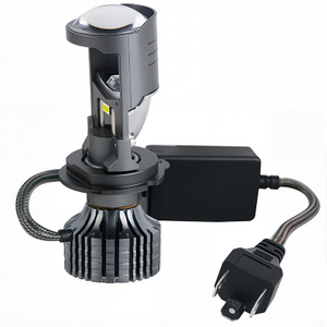 Lampu Mobil LED 80W/100W Tahan Air dengan Lensa Proyektor Mini H4 H4 
