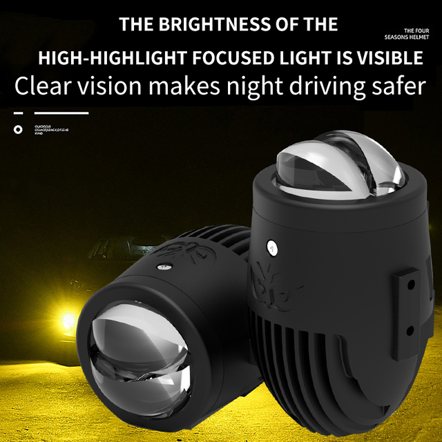 2 inci OEM 12V 24V BI Proyektor Lensa LED Lampu LED untuk Mobil