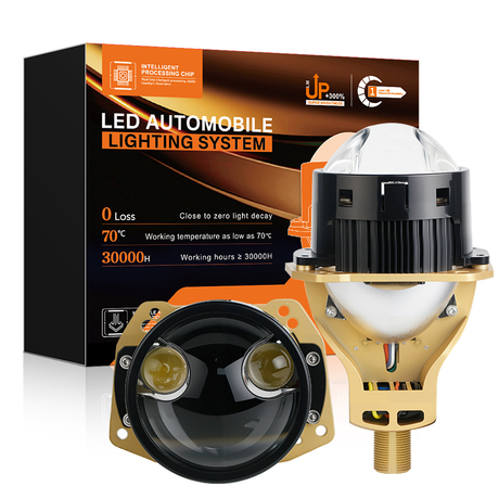 Seri T14 | 3 inci balok rendah tinggi non destruktif cangkir double rhd lhd bi led proyektor lensa lensa lampu lampu lampu