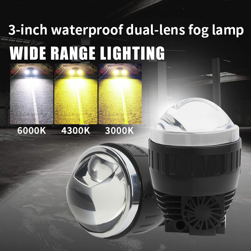 Kualitas terbaik Waterproof 116W 3-inci lensa lensa langsung LED LED FOG Light