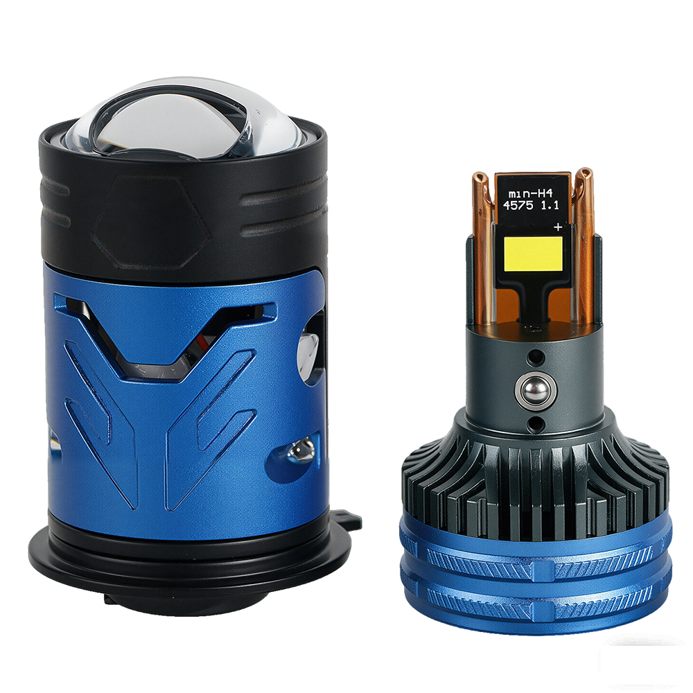 Seri T92 | Desain Baru Solenoid Valve H4 Projector Lensa LED Headlight Blubs Untuk Mobil