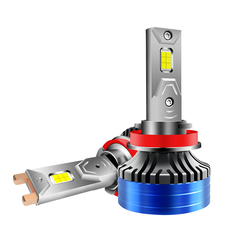 Bola lampu LED mobil 240W tinggi V60 H11