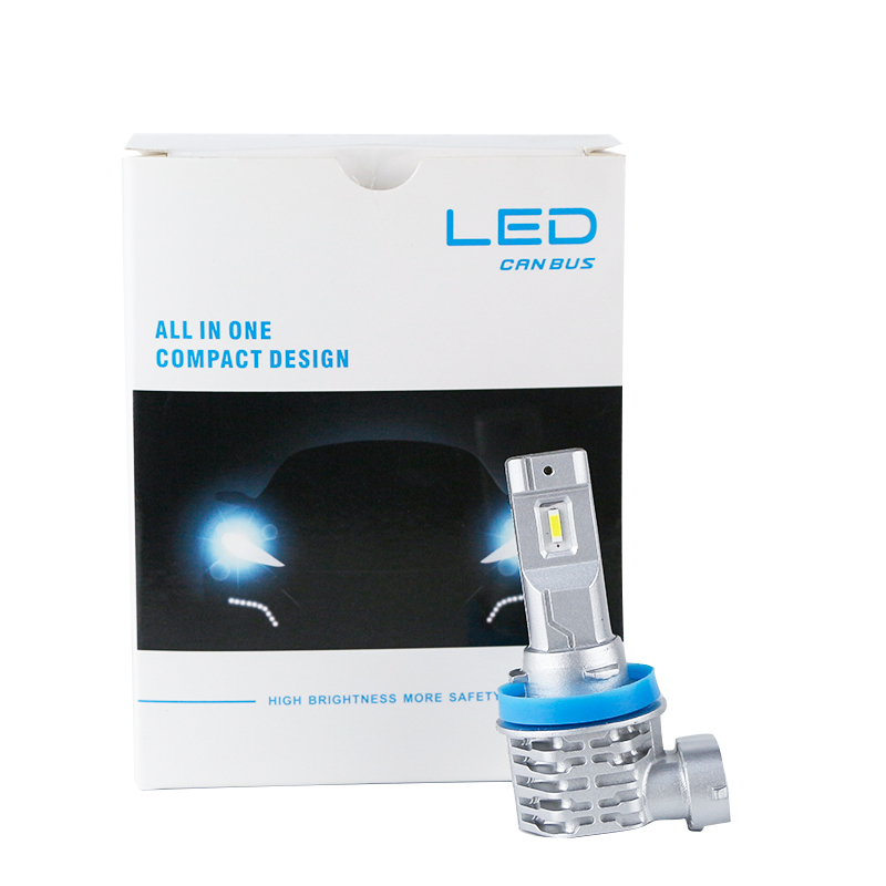 Lampu Mobil Plug-In Mini Ukuran Kecil Tanpa Kipas M4 H11