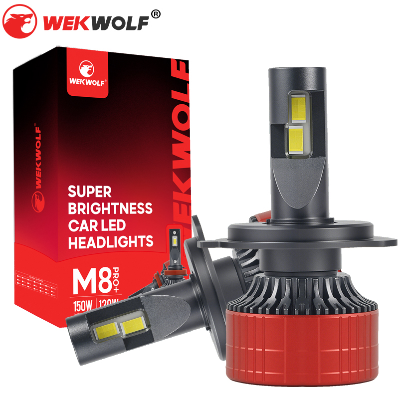 Bohlam lampu LED Daya Tinggi H4 H4