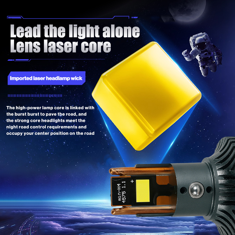 Seri T92 | Desain Baru Solenoid Valve H4 Projector Lensa LED Headlight Blubs Untuk Mobil