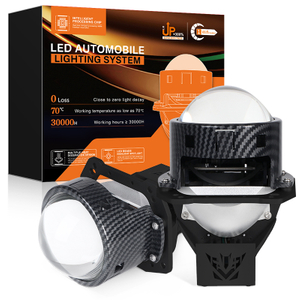 3.0inch 100W 6000K CUP Ganda Bi-LED Projector Lensa LENGKA LENGKAP Mobil dengan balok Hi/LO