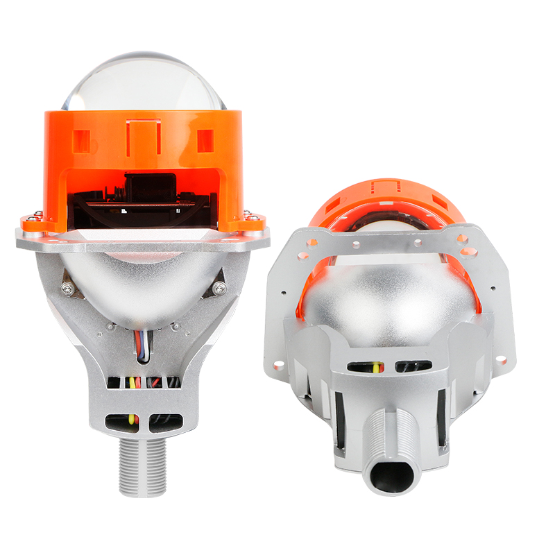 Piala ganda 3.0 inci Auto BI LED Projector Lensa Lensa Lensa 110W 6000K 11000lm LED CAR Bulbs