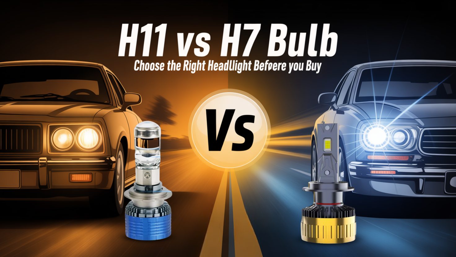 H11 vs H7 Bulb: Pilih lampu kanan sebelum Anda membeli