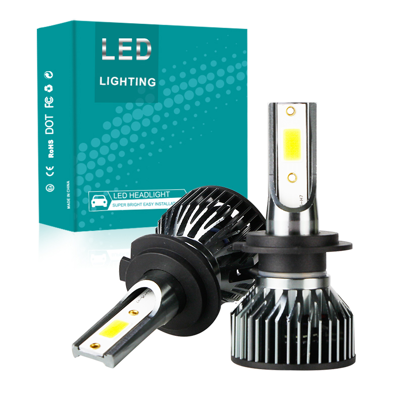 Harga Murah Bohlam Lampu Depan Led Mobil Lampu Depan Otomotif Lampu LED Mini 4800LM Super Terang