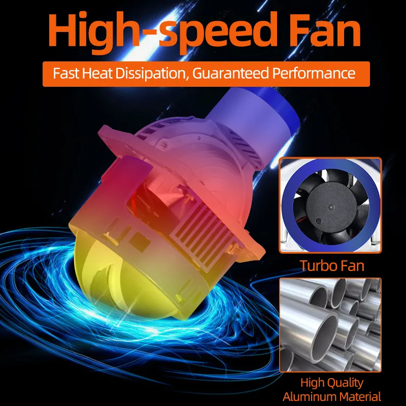 Lensa Laser LED Super Cooling