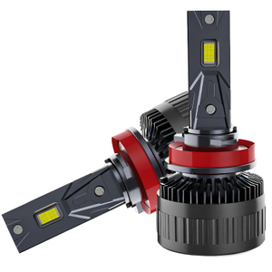 OEM ODM 130W 13000LM Tabung Tembaga Tunggal 6000K Bohlam Lampu Depan Mobil Universal Lampu Depan Led Otomatis