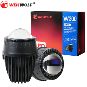 2 inci OEM 12V 24V BI Proyektor Lensa LED Lampu LED untuk Mobil