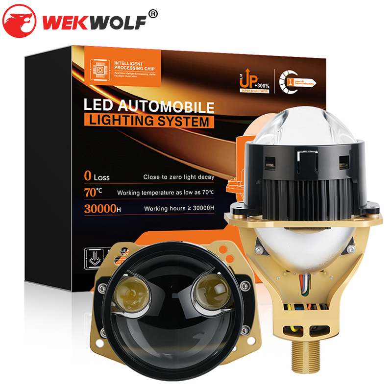 Seri T14 | 3 inci balok rendah tinggi non destruktif cangkir double rhd lhd bi led proyektor lensa lensa lampu lampu lampu