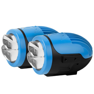 Aplikasi Remote Kontrol Berkualitas Tinggi Baru 2-Inch Dual Beam Projector Lensa LED Fog Light