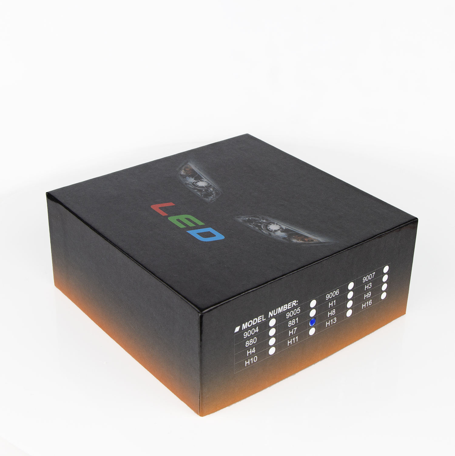 Paket lampu depan LED