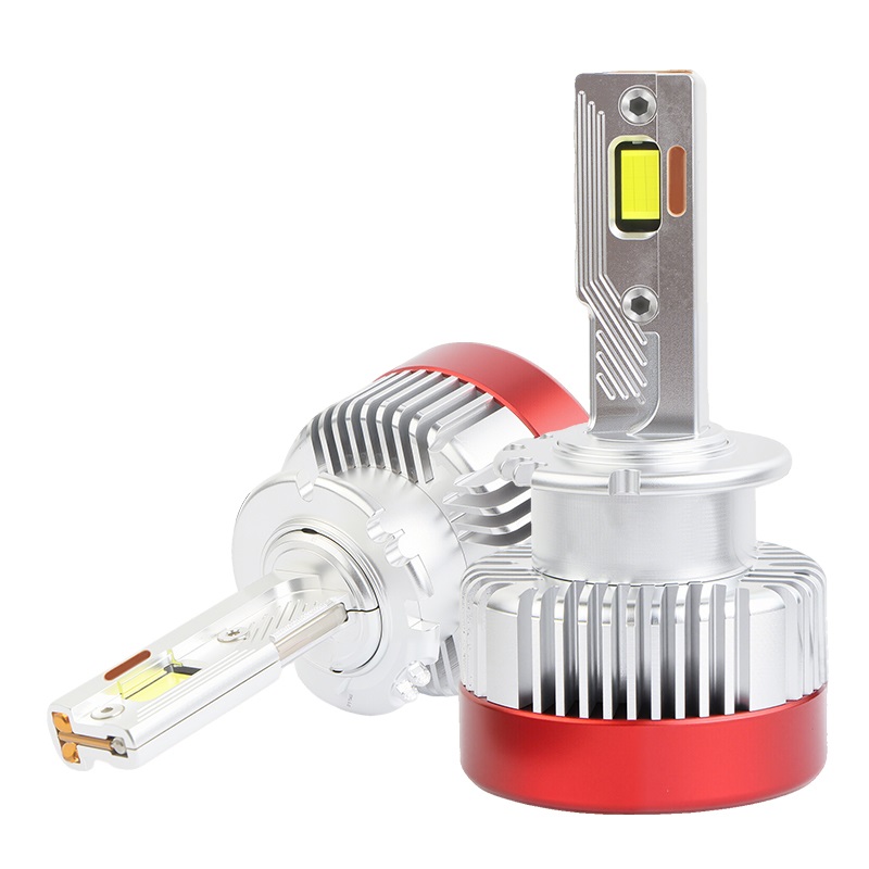 Seri D | Tiga Tabung Tembaga Bohlam Lampu Depan LED Mobil Canbus Seri D 180W 18000LM Bohlam Lampu Depan LED Pengganti HID Xenon D1S D2S D3S D4S Kit Konversi
