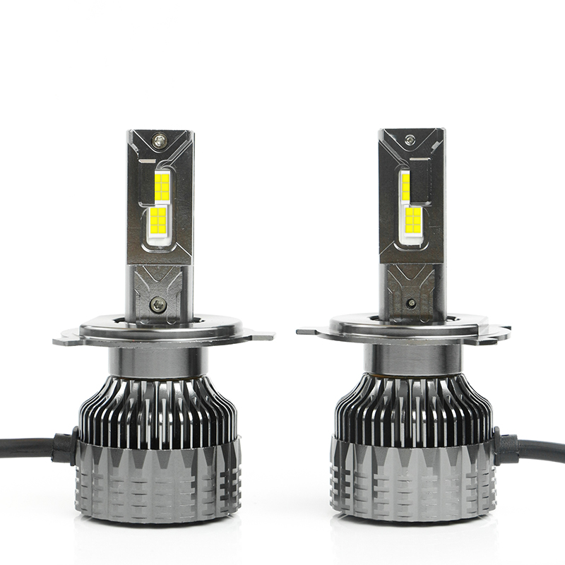 Lampu LED Tabung Tembaga Ganda Cerdas Super Terang V30 H4