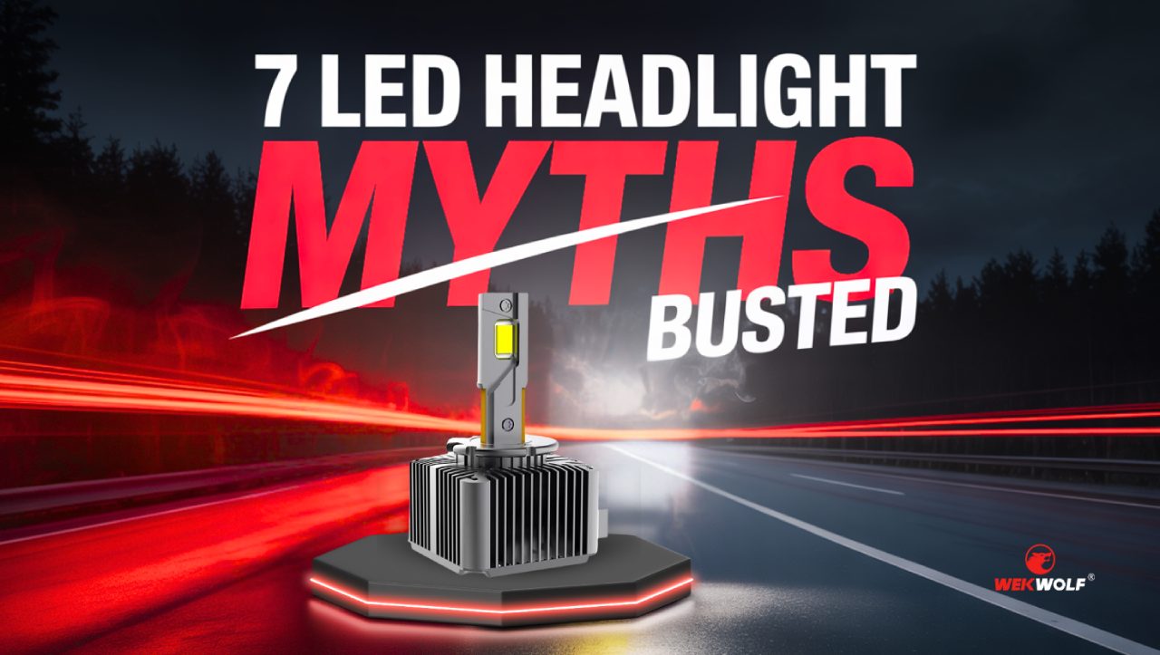 7 LED Headlight Bulbs Myths Anda harus berhenti percaya