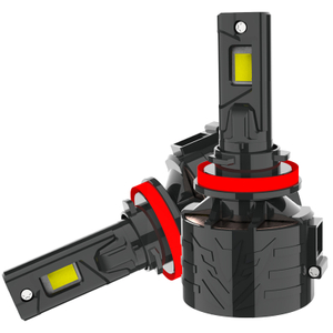 240W 25000lm Tiga Tabung Tabung Tabung Zinc LED LED Headlight For Car