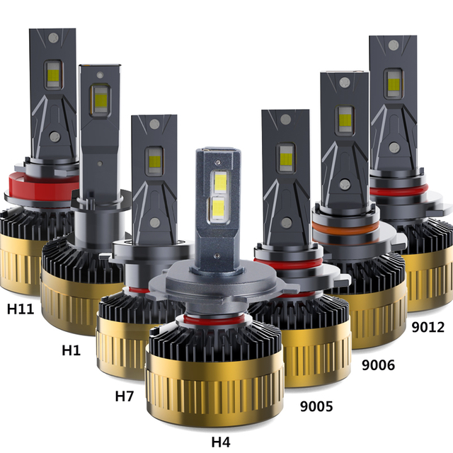 Bola lampu LED Daya Tinggi 130W 9005/HB3 dengan Canbus