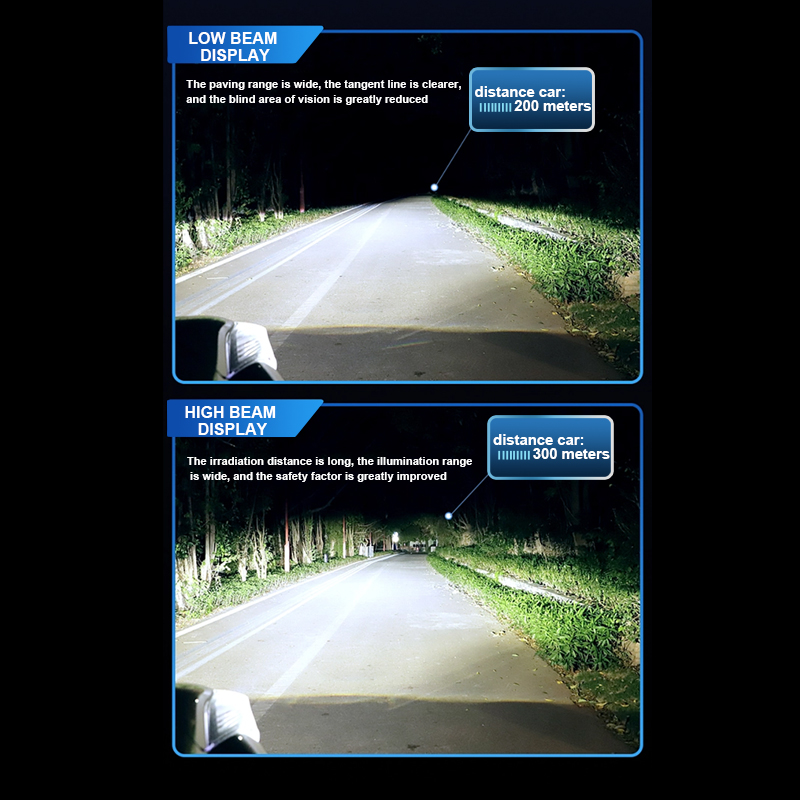 Seri V30S | Grosir Lampu Depan Mobil Sistem Pencahayaan Otomatis 120W Daya Tinggi 6000K Bohlam Lampu Depan Led