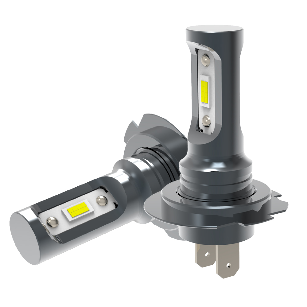 Seri V26 | Grosir 30W 3000LM All-in-One 1:1 Desain Plug And Play Tanpa Kipas Mini 12V Bohlam Lampu Depan LED