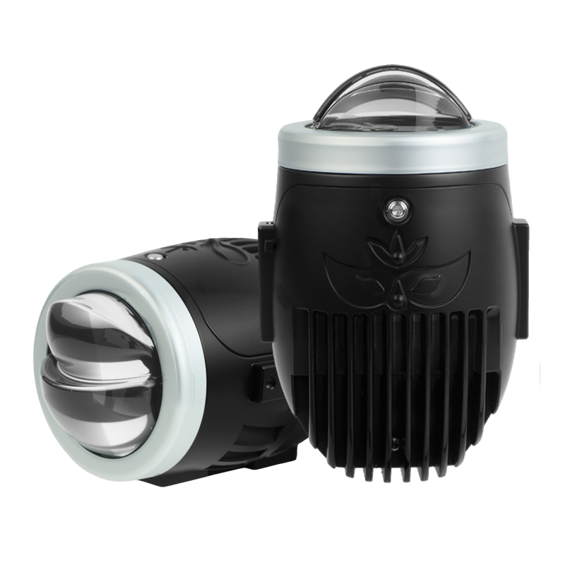 Tri Waterproof Tri Warna 2 Inch BI Projector Fog Light Lights Lights With Remote Control