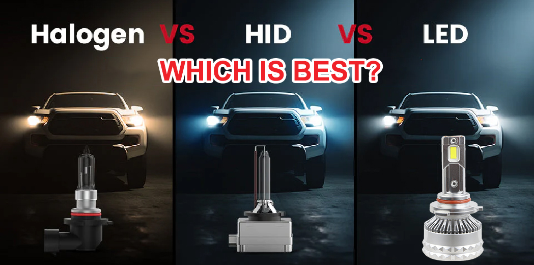 Lampu Depan Halogen vs LED vs HID (Perbandingan Utama 2026)