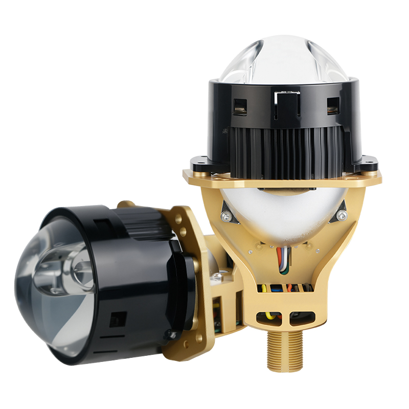 Seri T14 | 3 inci balok rendah tinggi non destruktif cangkir double rhd lhd bi led proyektor lensa lensa lampu lampu lampu
