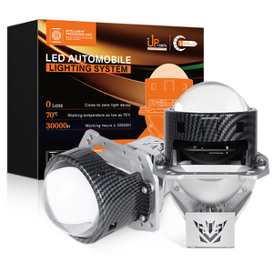 Seri T10 | Garis Cut Flat Super Bright 24V 3 Inch 104W Balok Terendah 136W Balok Tinggi Tinggi Power BI Projector Lensa Lampu LED Lampu