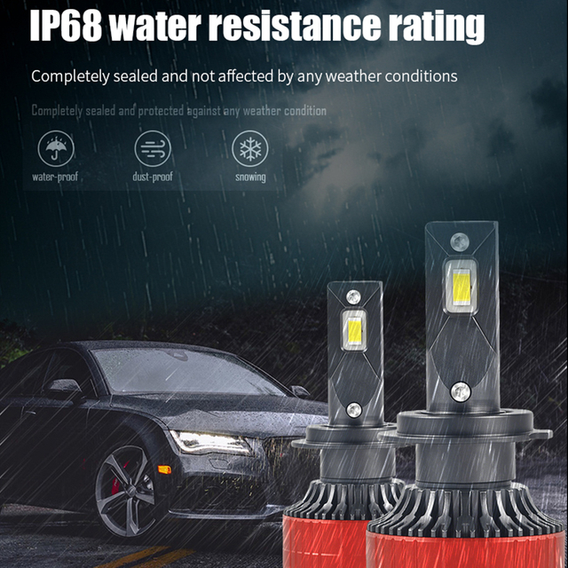 Harga Pabrik Bohlam Lampu Depan LED Daya Tinggi H4