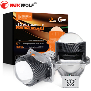 Seri T10 | Garis Cut Flat Super Bright 24V 3 Inch 104W Balok Terendah 136W Balok Tinggi Tinggi Power BI Projector Lensa Lampu LED Lampu