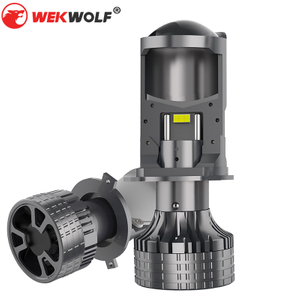  Seri T90S | 12V High/Low Balok Mini HD Bi-LED Projector Lensa LED Headlight Bohl
