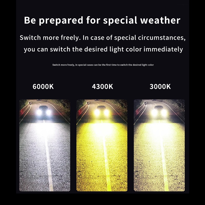 3,0 inci BI LED Proyektor Lensa Lampu LED LED dengan Kit Retrofit Headlight Reflektor Ganda