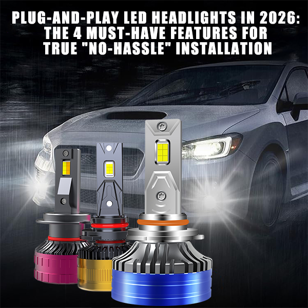 Lampu Depan LED Plug-and-Play pada tahun 2026: 4 Fitur yang Wajib Dimiliki untuk Pemasangan yang “Tanpa Repot”